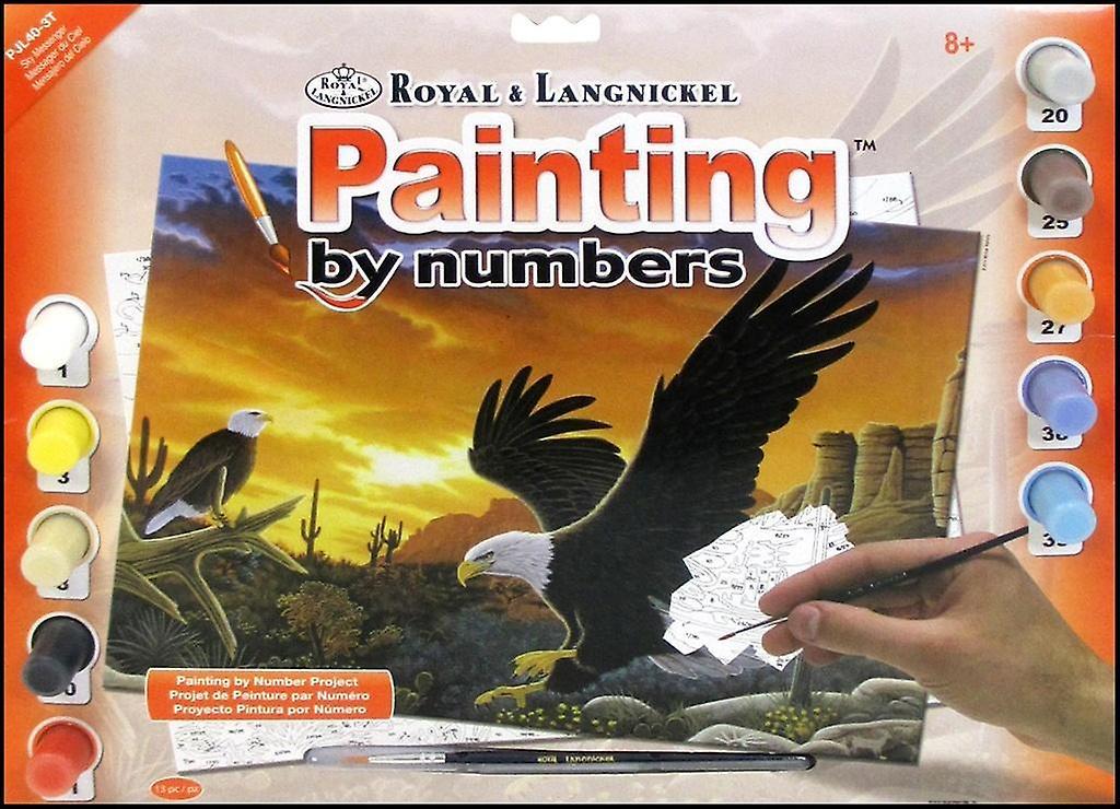 Royal & Langnickel Paint by Number Set Junior Large - Sky Messenger