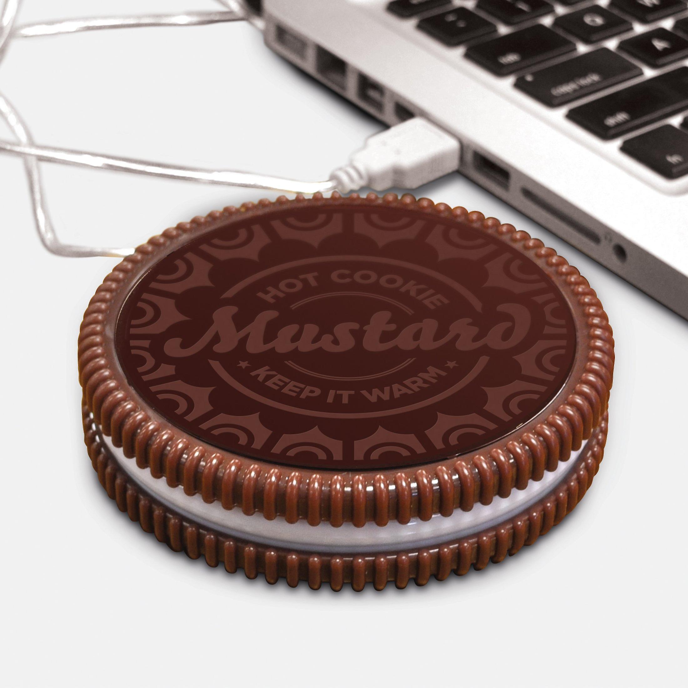 Mustard - hot cookie usb cup warmer