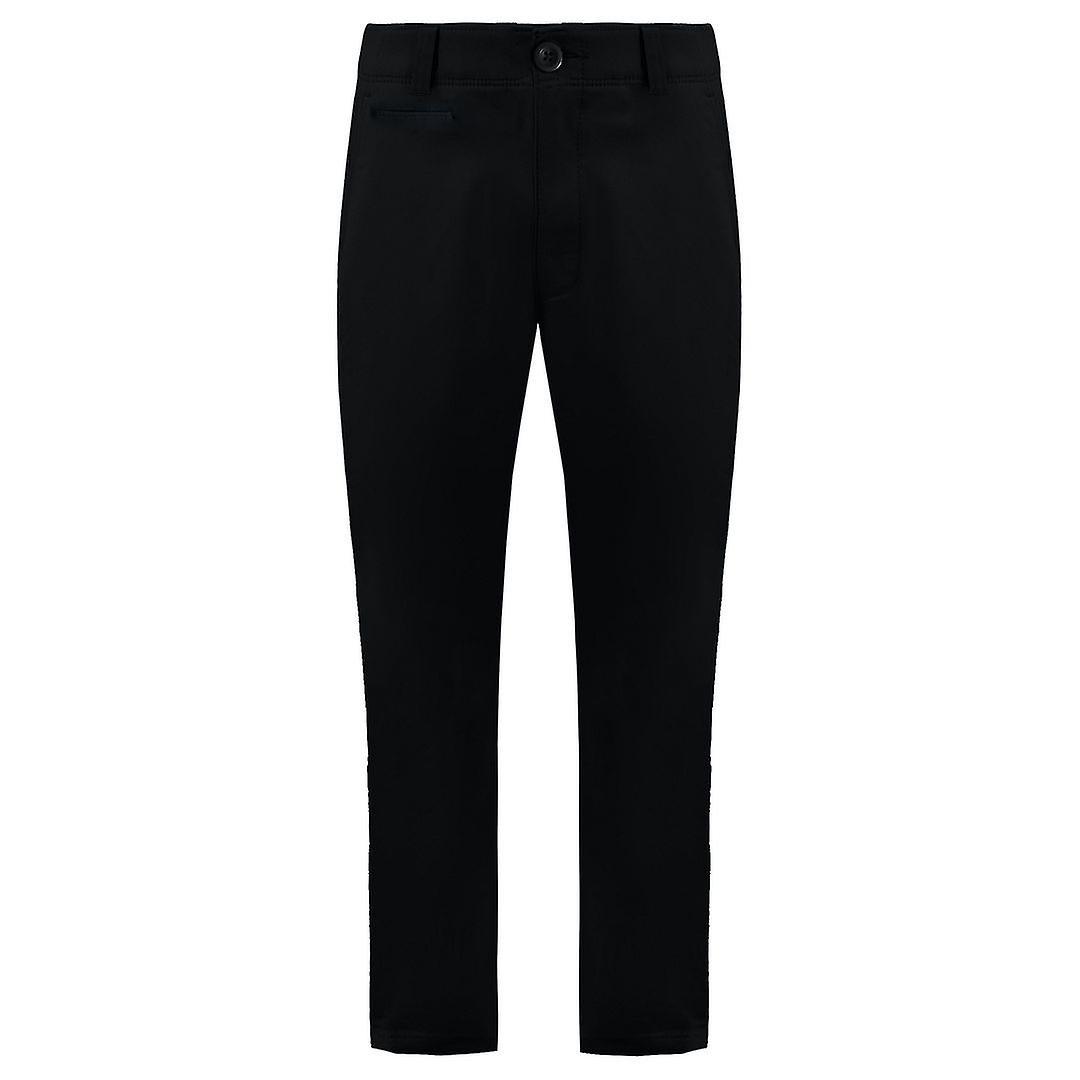 Under Armour Golf Links Pants Black Womens Fitted Trousers 1272344 001 US 10 / 14