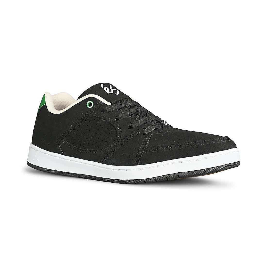 eS Accel Slim Skate Shoes - Black/White/Green UK 8.5 / EU 42.5