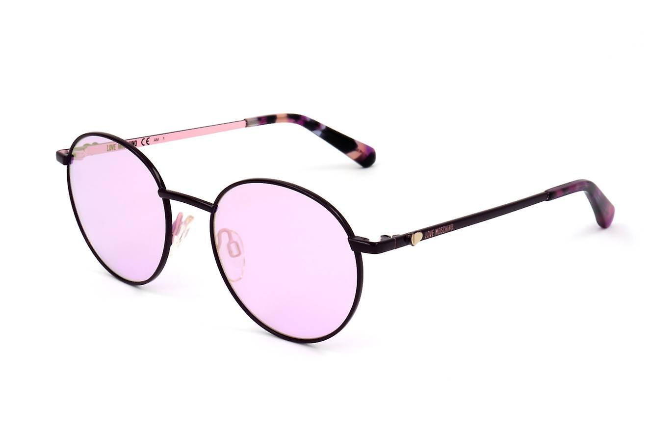 Sunglasses Love Moschino MOL019/S 0T7 PLUM 50/18/140 WOMAN Purple 50 mm