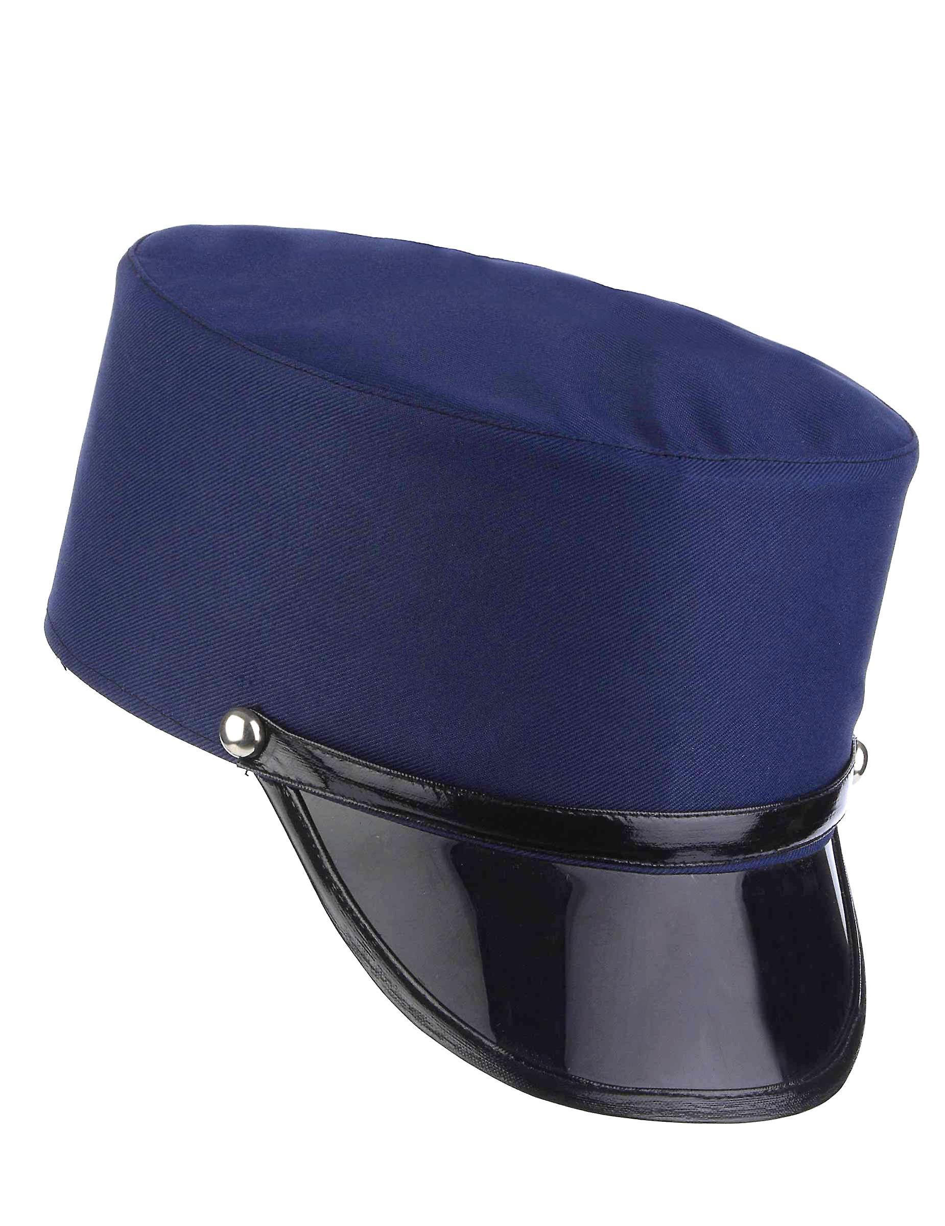 Personage Kepi blue adult gendarme Taille Unique