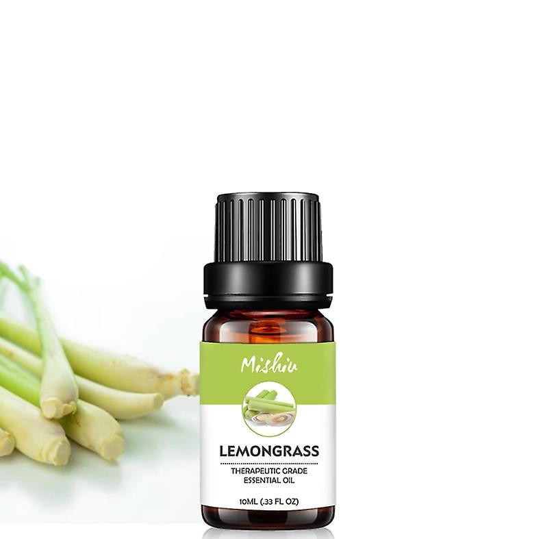 Slowmoose Mishiu Essential Natural Aroma Oil For Body Massage Lemongrass