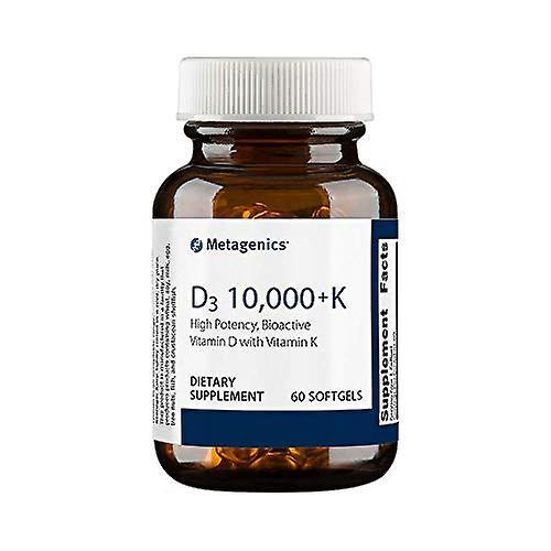 Metagenics Vitamin D3 10,000 Iu With K2 60 Count