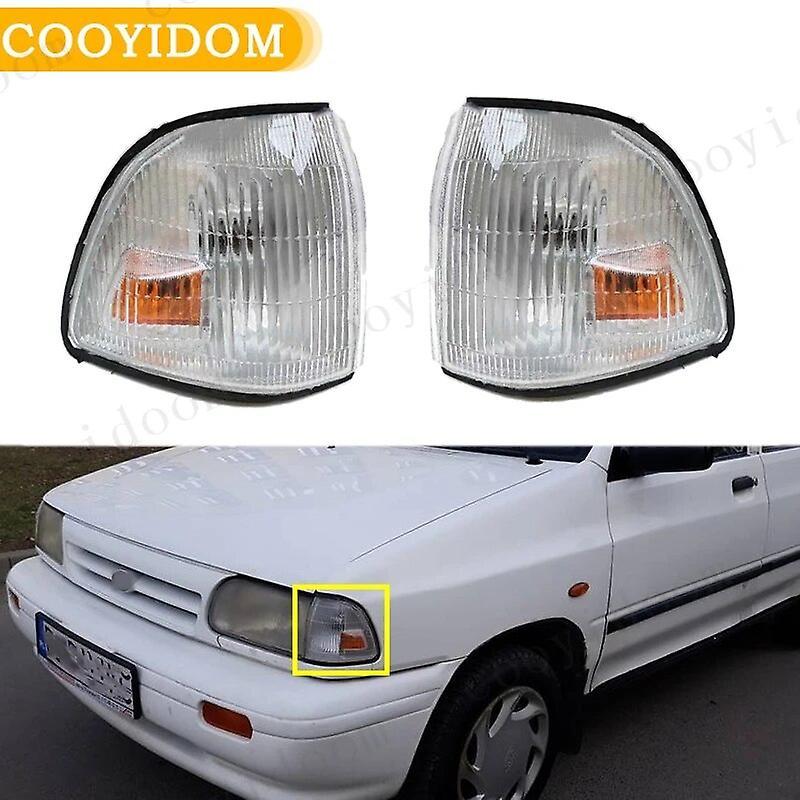 Scitoo Car Corner Light For KIA Pride 2000 2001 2002 2003  2004 Indicator Front Side Light Housing Turn Signal KK135-51060 KK135-51070 Left and Right