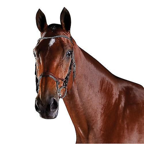 Collegiate Comfitec Crystal Leather Bridle Black Full