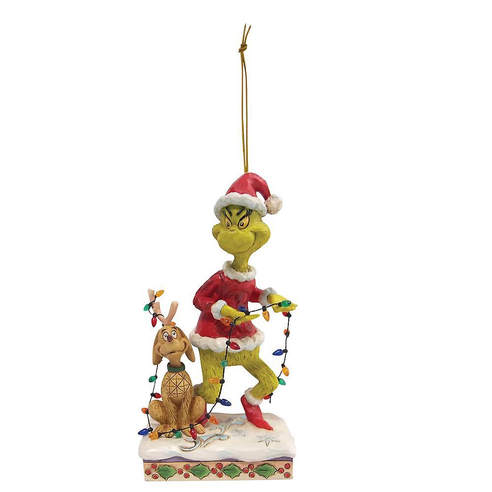 Sevenday Merry Christmas The Grinch Decoration Xmas Tree Hanging Pendant Cartoon Doll Home Car Ornament C