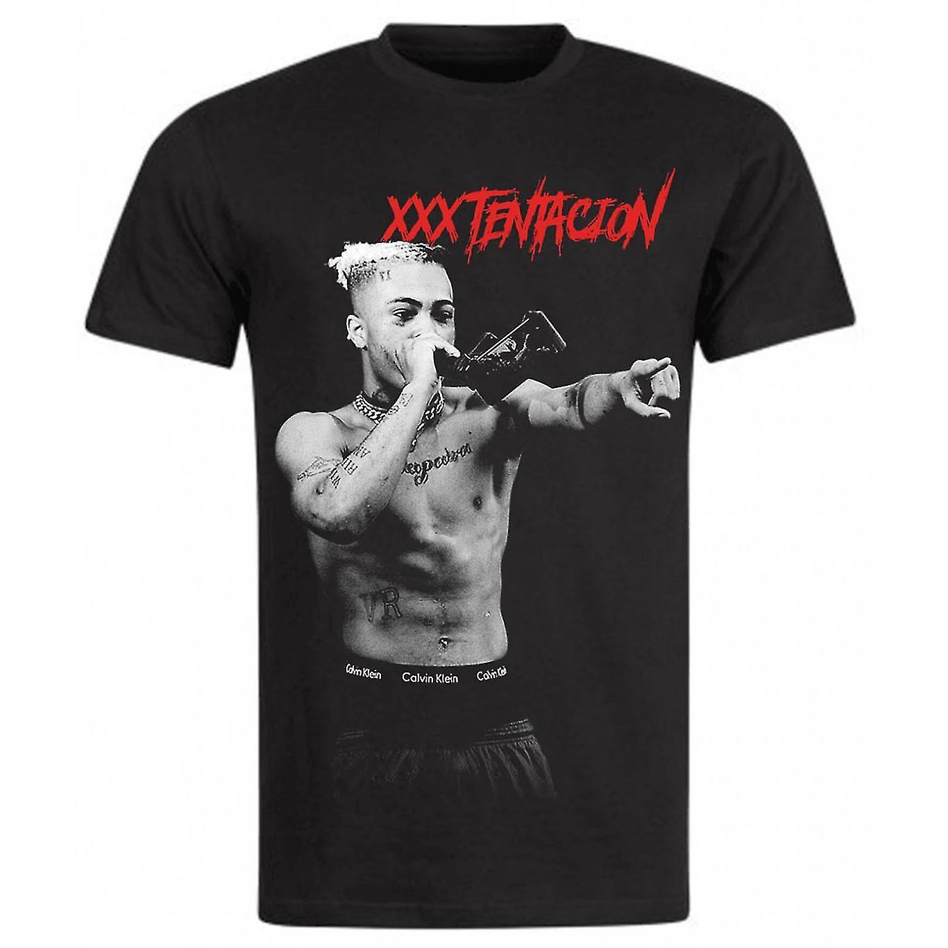 Gildan Xxxtentacion T-Shirt Noir Xxxtentcion On Th E Scene Black M