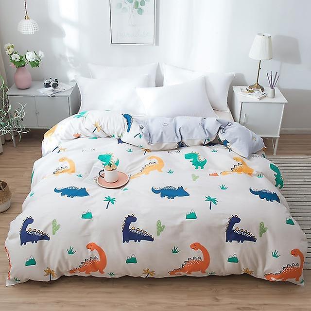 Slowmoose Ab Version Dual Sided Soft Comfortable Cotton Printing Duvet Cover & Sham 160x210cm / Duvet Cover