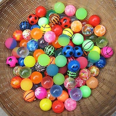 Slowmoose 30pcs Mixed Bouncy, Solid Floating Rubber Balls