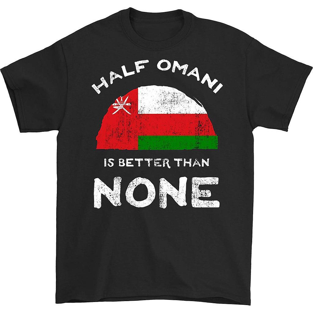 HISHARK Half omani is better than none t-shirt black M