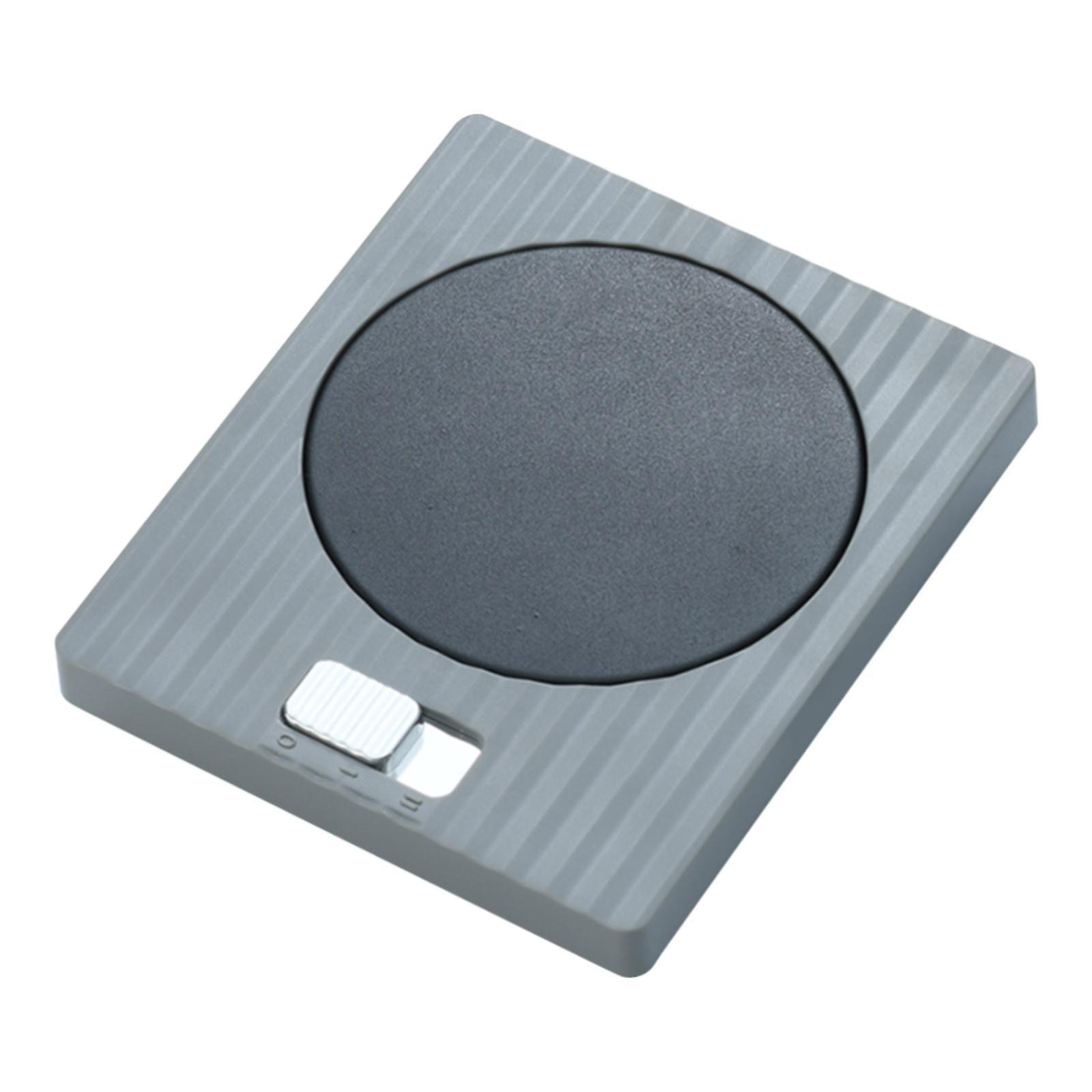 Kakanwo Heated Thermal Coaster With Two-Level Temperature Adjustment Usb Coaster With Constant Temperature Base Clearance Gray Free Size