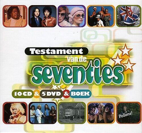 Various Artists  Testament To The 70s [DVD] CD - Region 2