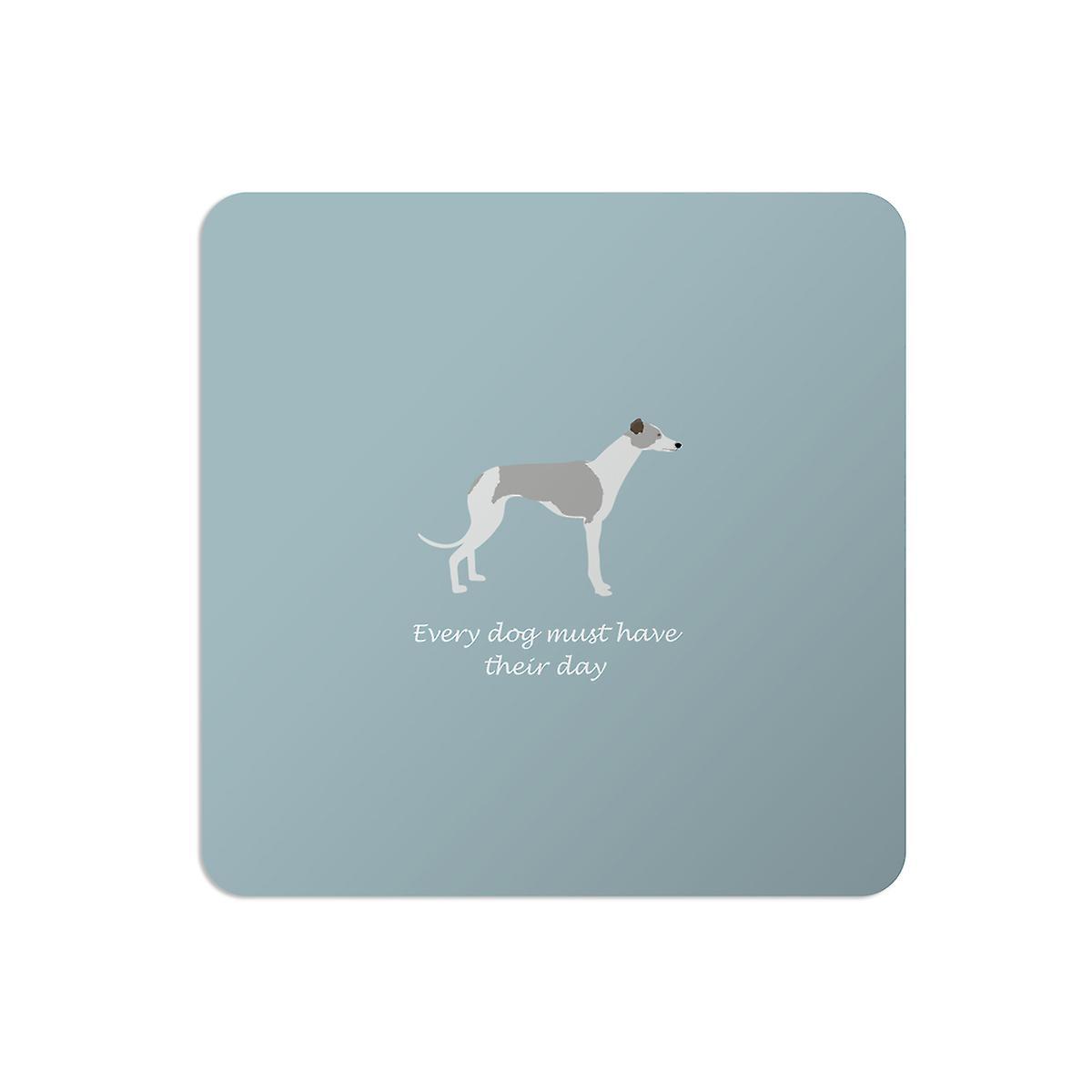 ECP Design Bailey and Friends Dog Placemat Whippet Blue