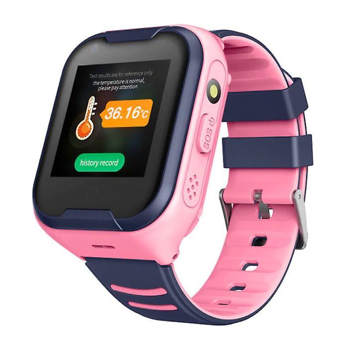 Lemfo Smartwatch for Kids with GPS Tracker Smartband Smartphone Watch IPS iOS Android Pink