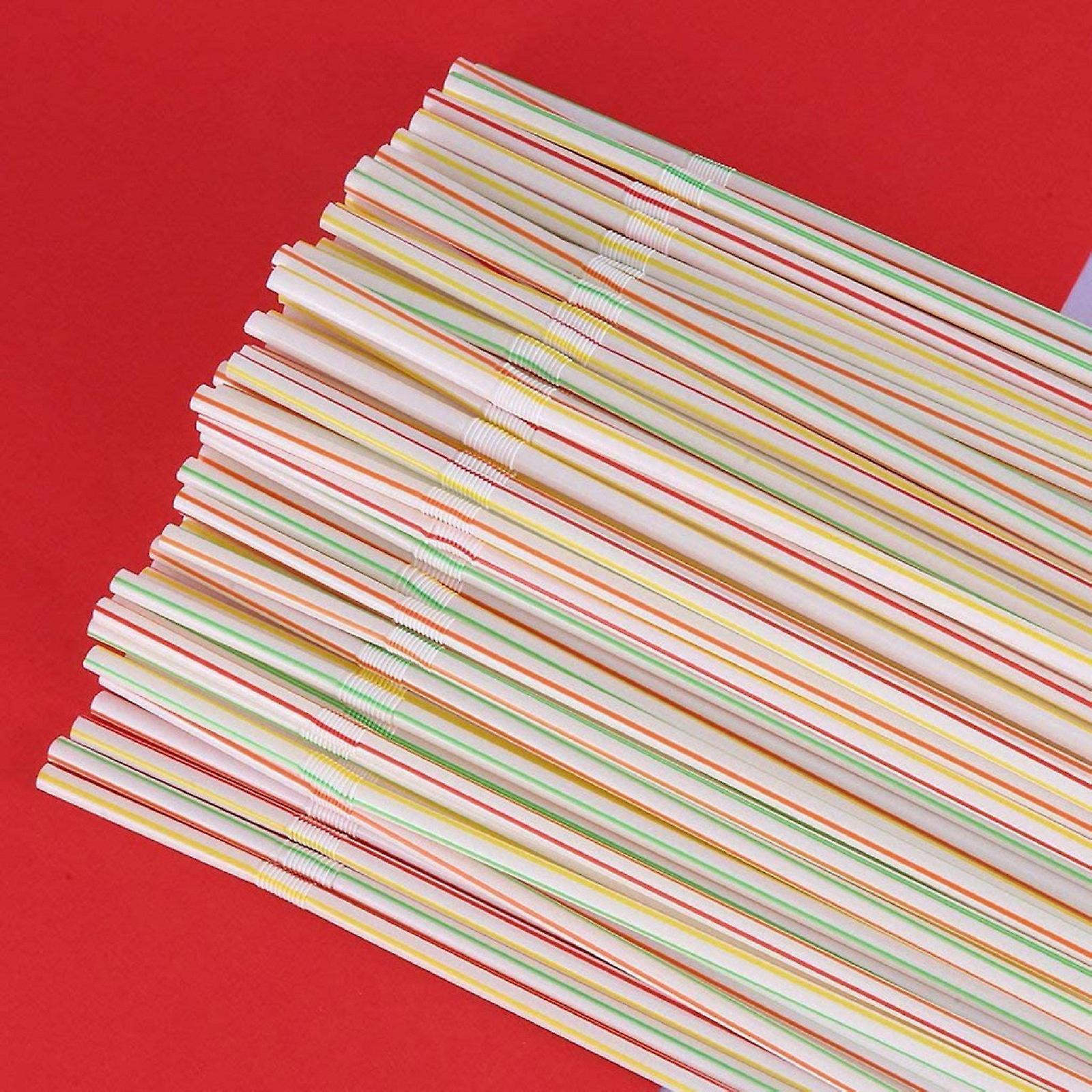 Baodan Plastic Straws 4mm Party Plastic Straws J