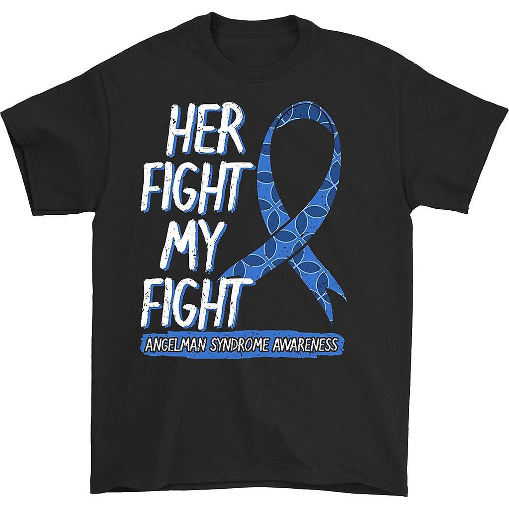 HISHARK Her Fight is My Fight T-shirt Black XL