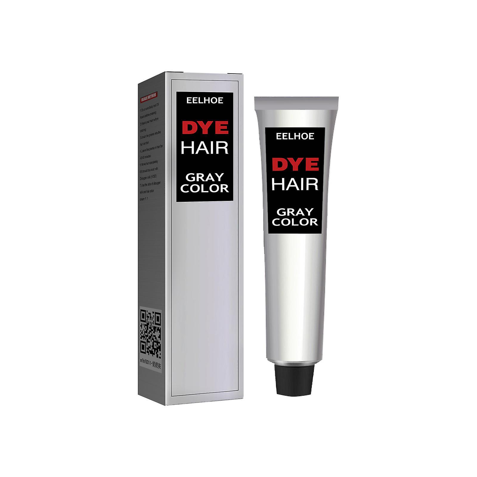 Finiss Hair Color Dye - Full-coverage Semi-Permanent Hair Dye Cream | Easy & Fast Staining Grey