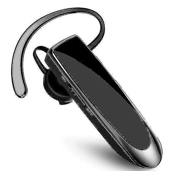 Exsha Bluetooth Earpiece V5.0 Wireless Handsfree Headset With Microphone Black