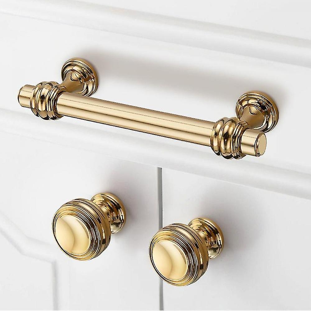 American Pvd Zinc Alloy Furniture Handles Dresser Drawer Knobs Kitchen Cabinet Pulls (GET IT) PVD-160mm