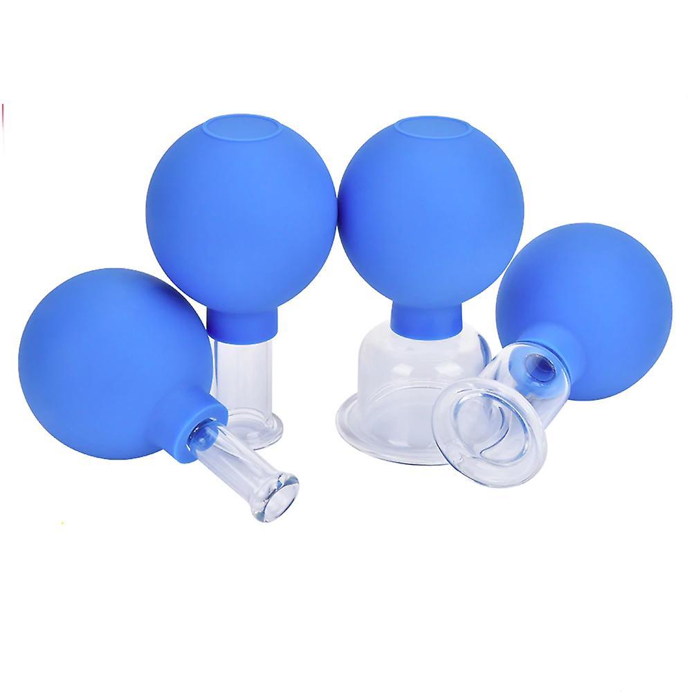 Slowmoose Vacuum Cupping Cups Set Rubber Head, Glass Anti Cellulite For  Therapy Massage Without t box-200000195