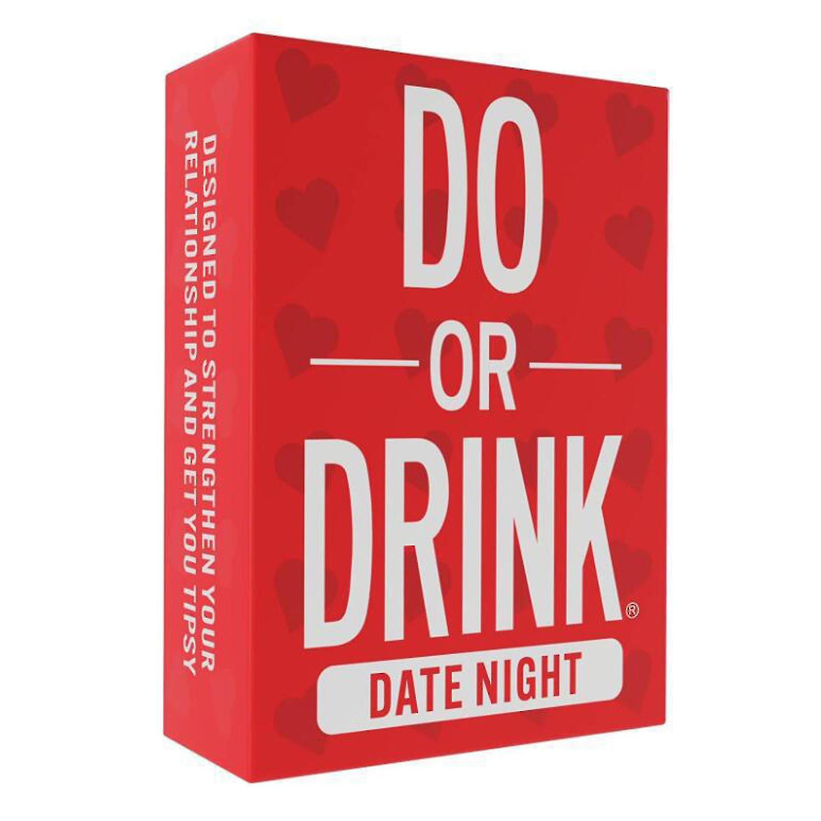 SML Do or Drink Date Night / Win Or Blackout / Truth Or Drink / Party Drinking Games / Do or Smoke Game Red