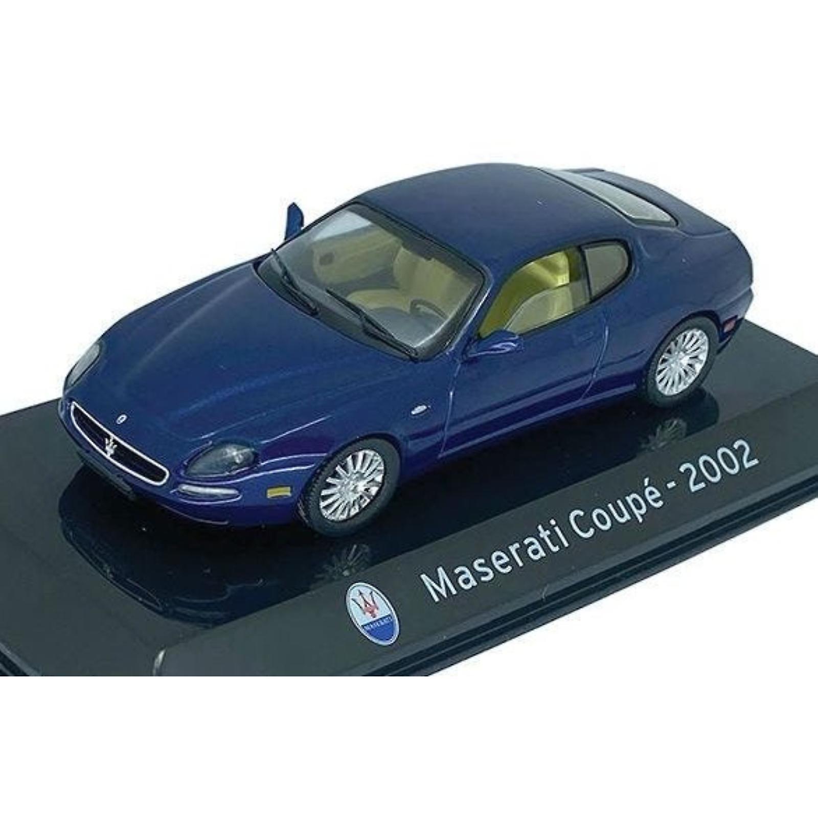 Maserati Coupe Diecast Model 1:43 scale Blue Ex Mag