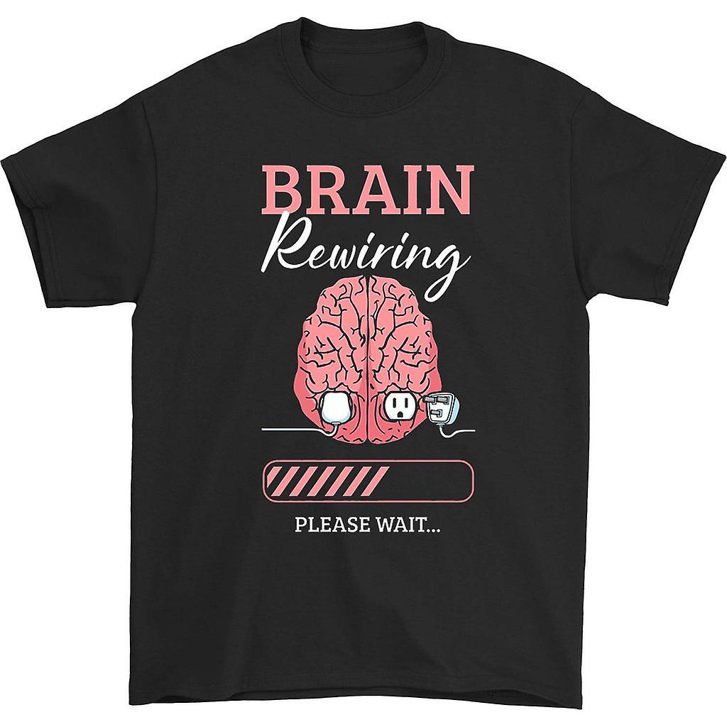 HISHARK Brain Rewiring T-shirt Black L