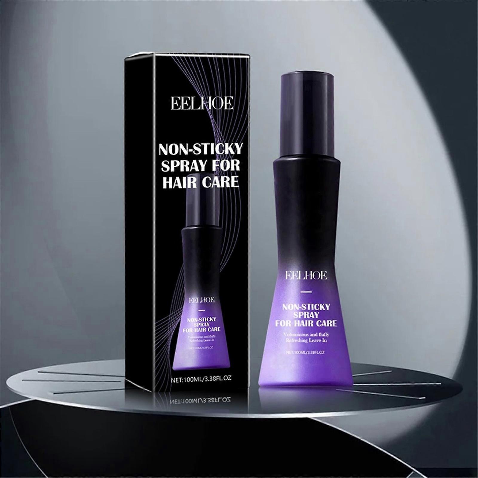 Flye 100ml Leave-In Refreshing Voluminous Spray For Hair Care FLYE3776 Purple Free Size