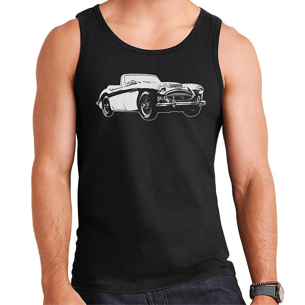 Austin Healey 3000 British Motor Heritage Men's Vest Black XX-Large