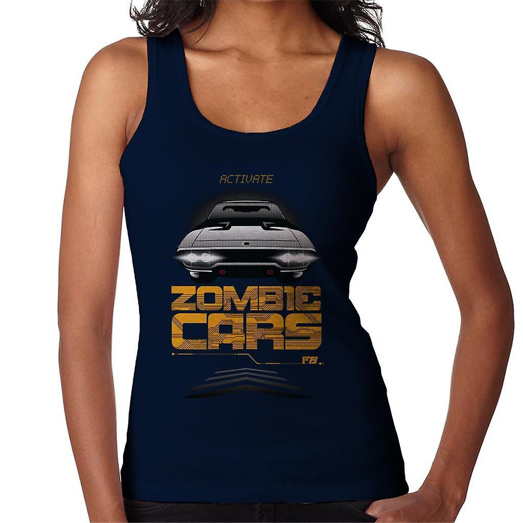 Fast & Furious Fast and Furious Activate Zombie Cars Women's Vest Navy Blue XX-Large