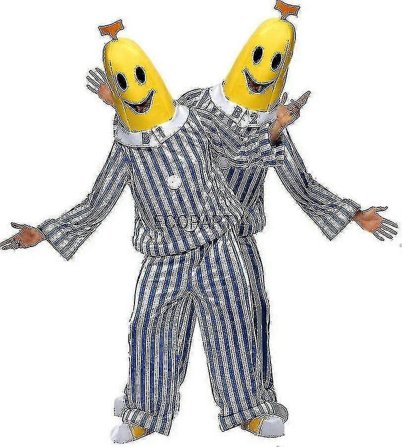 Snniv Cosplay Bananas In Pyjamas Costume Tv Show Costume Bananas In Pajamas Costume Bananas Costume S(height 165-175cm)