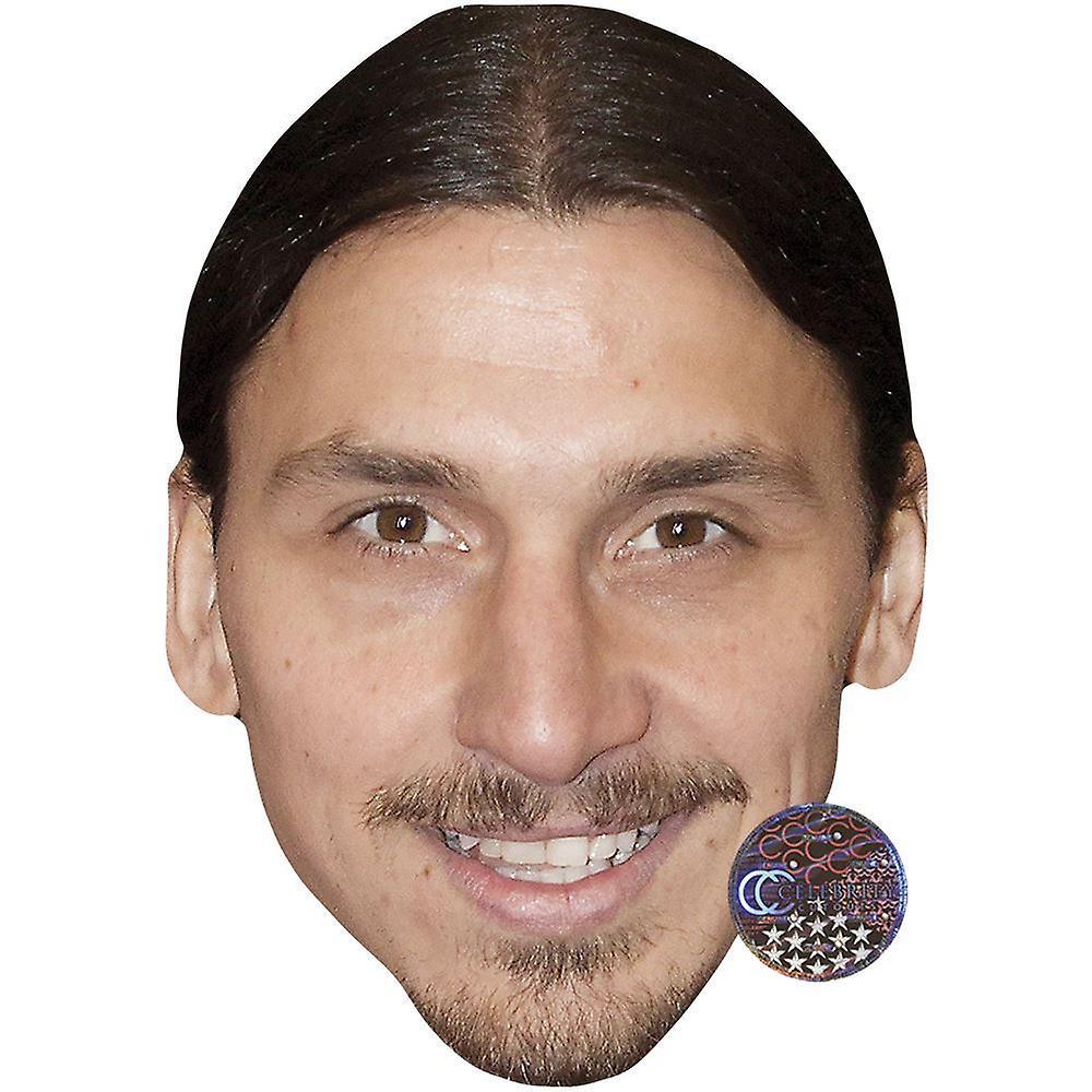 Celebrity Cutouts Zlatan Ibrahimović Celebrity Mask, Flat Card Face