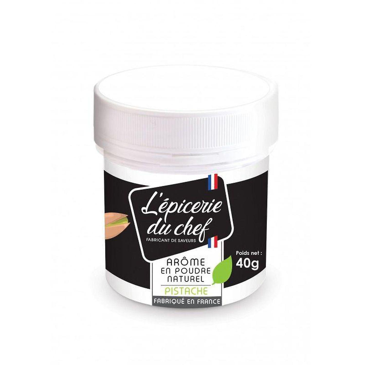 L'épicerie du chef Natural food flavoring powder 80 g - pistachio