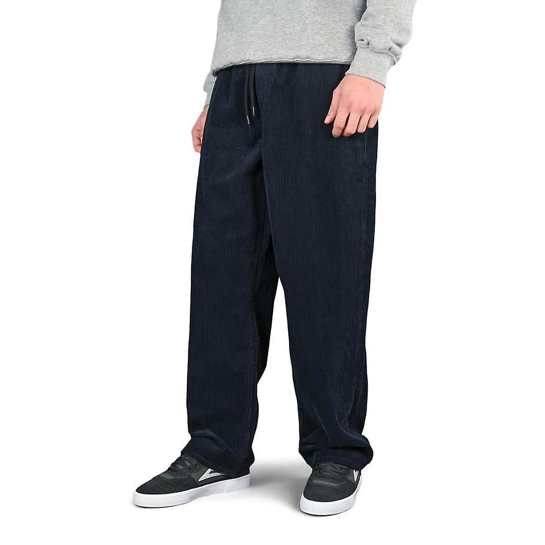 Volcom Outer Spaced Relaxed Cord Pants - Dark Navy S