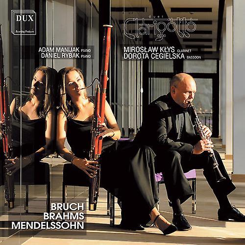 Dux Recording Prod. Bruch / Klys,Miroslaw / Cegielska,Dorota - Duet Clarigotto play Bruch, Brahms & Mendelssohn  [COMPACT DISCS] USA import