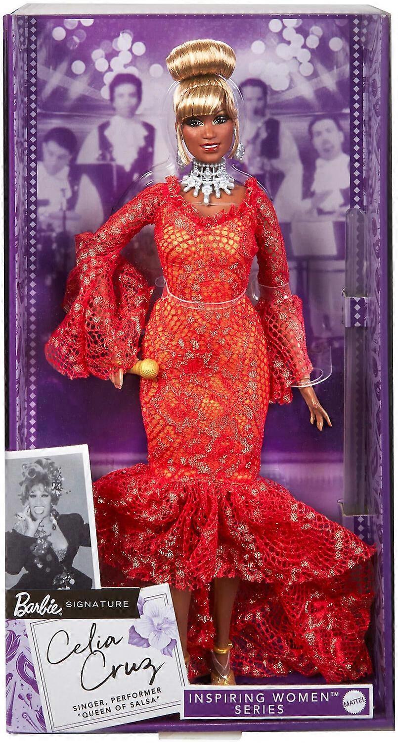 Celia Cruz - Mattel - Barbie Inspiring Women - Celia Cruz  [COLLECTABLES] Ships IN OWN Container , Ltd Ed, Paper Doll, Collectible USA import