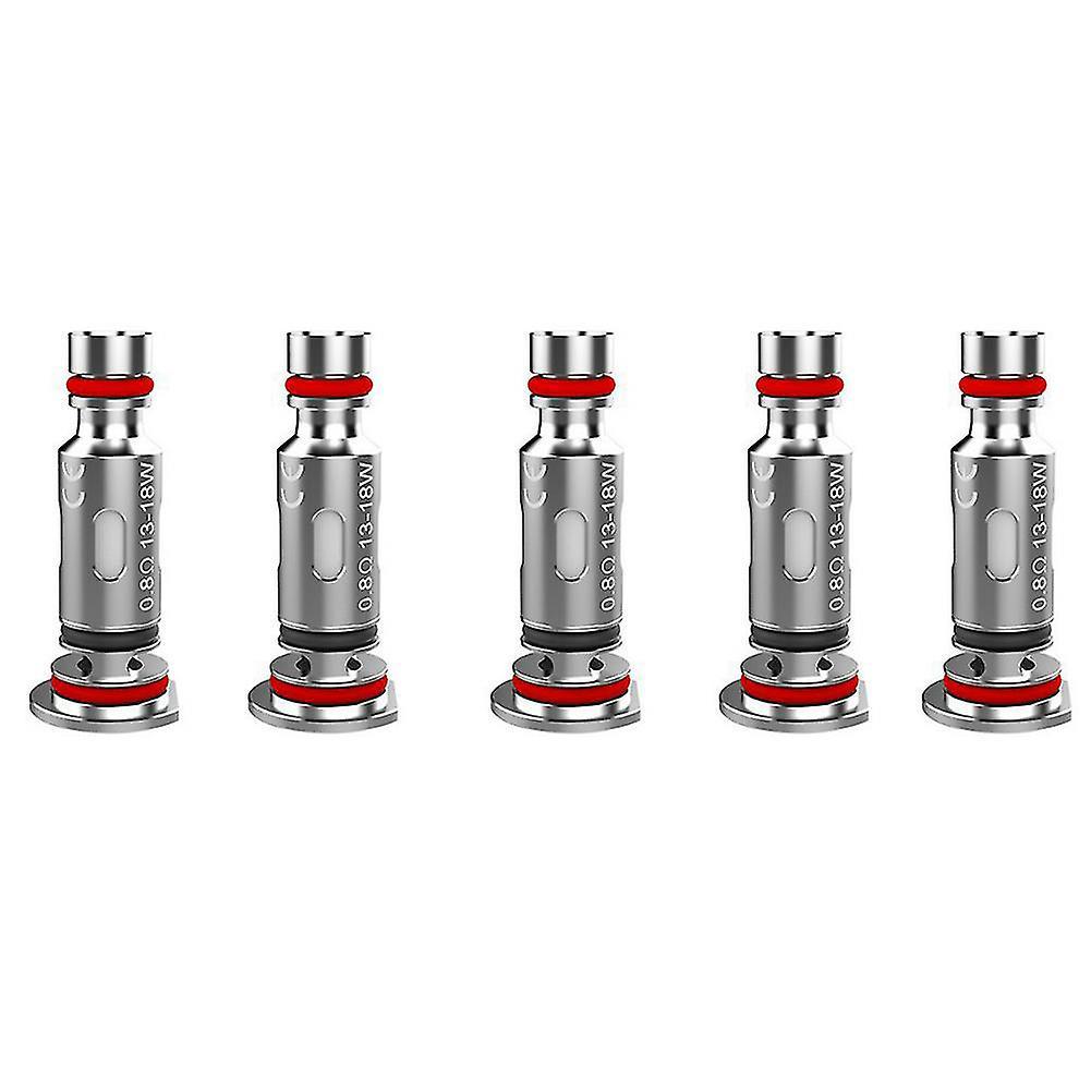 Kangboo 5pcs Replacement Coil Head Kit For Caliburn Ca G Pod  Vaper 0.8 Ohm Mesh Coil Tank_XYT