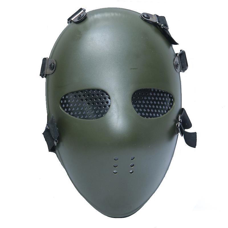 Redkid Paintball Tactical Mask Classic Style Impact Resistance Steel Mesh Protective Mask For Shooting Hunting Arisoft Full Mask GN