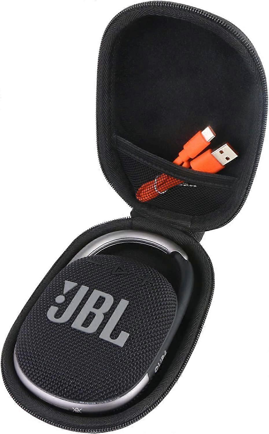 Yuzee Hard Storage Case for JBL CLIP 4 Portable Bluetooth Wireless Speaker (Black,only case)