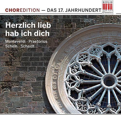 Berlin Classics Various Artists - Herzlich Lieb Hab Ich Dich: 17th Century / Various  [COMPACT DISCS] Digipack Packaging USA import