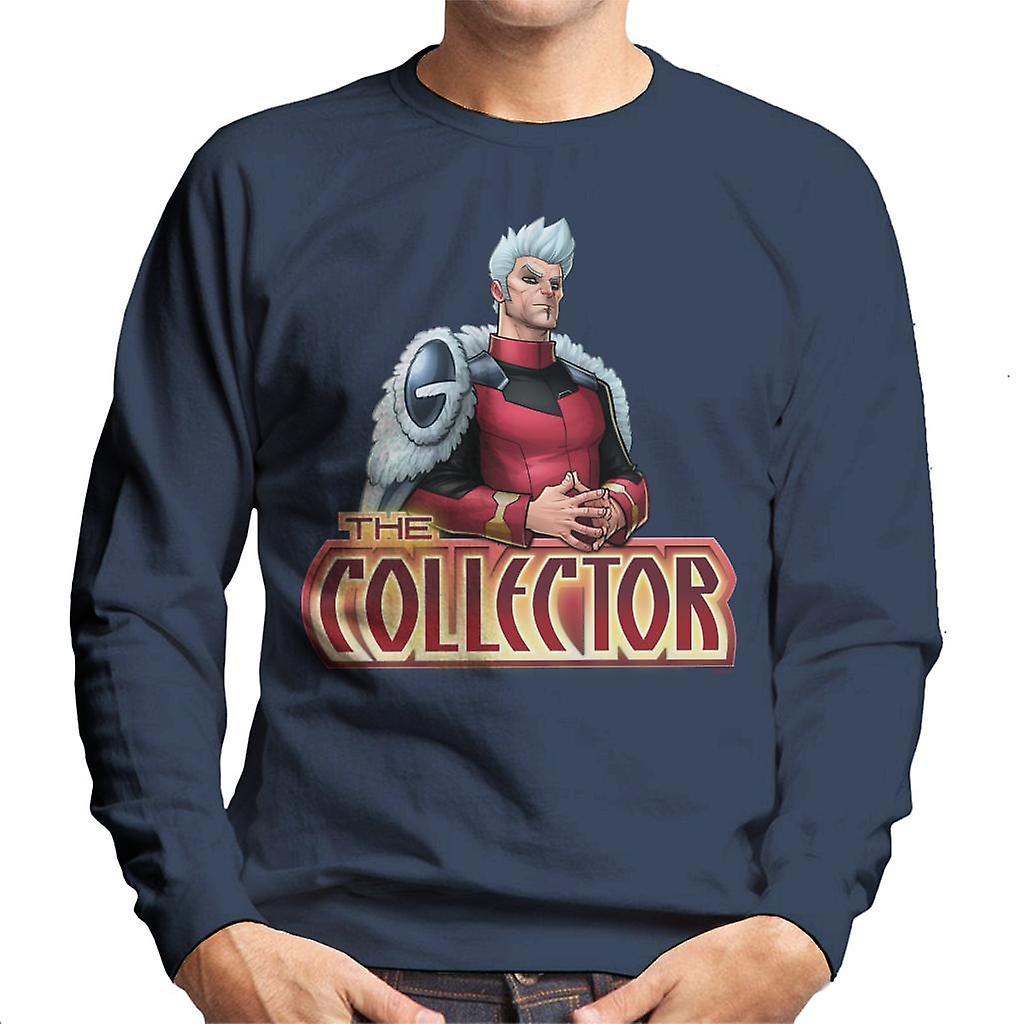 Marvel Guardians Of The Galaxy The Collector Men's Sweatshirt Navy Blue X-Large