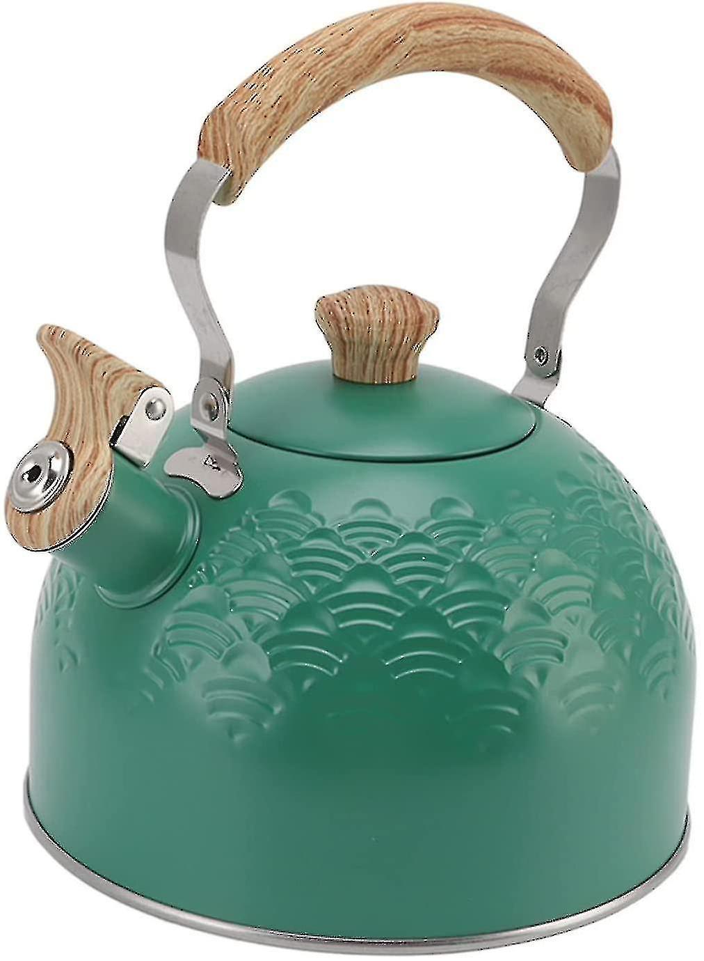 Get It Kettle 2.5l Stainless Steel Whistling Kettle For Induction And Gas Wood Stove