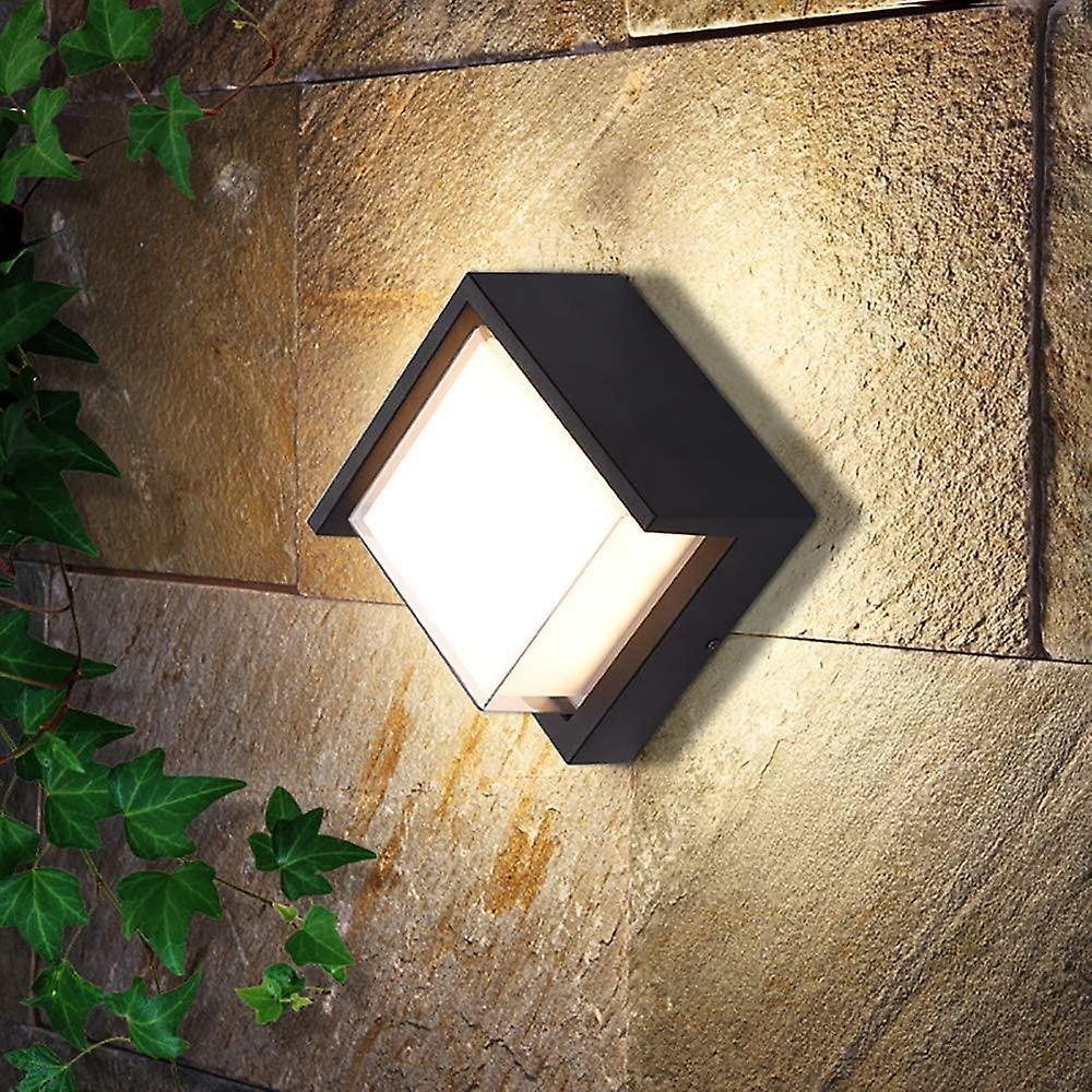 Yeye Modern Outdoor LED Wall Light Waterproof IP65 Anthracite Aluminum Lighting Decoration Light For Yard