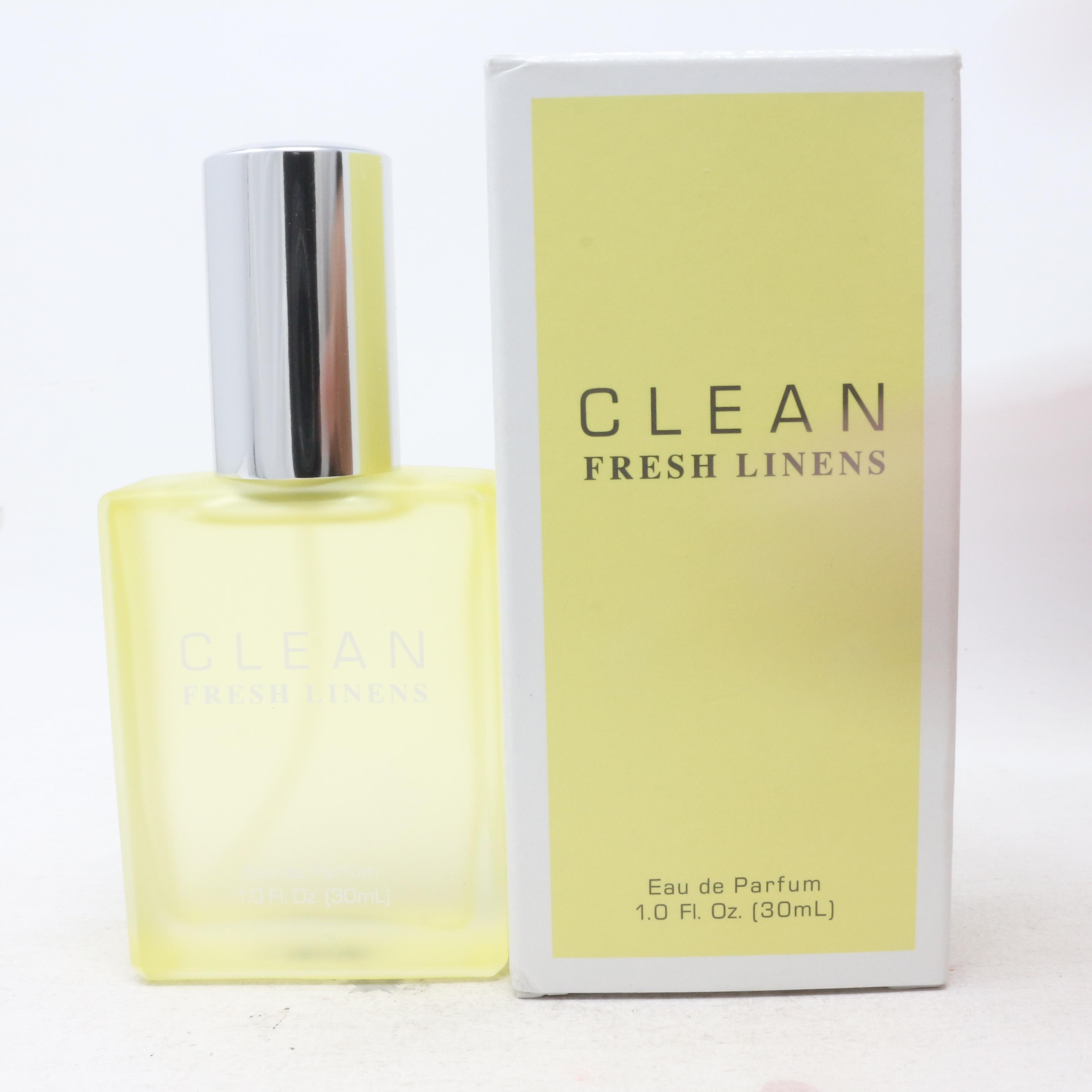 Fresh Linens by Clean Eau De Parfum 1oz/30ml Spray New With Box 1.0 oz