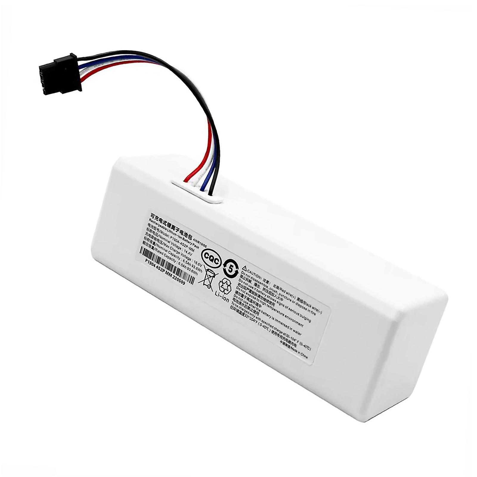 Sigunag Replacement 14.4V Lithium-Ion Battery for Xiaomi Mijia 1C Robot Vacuum Cleaner Model STYTJ01ZHM js 2600mAh