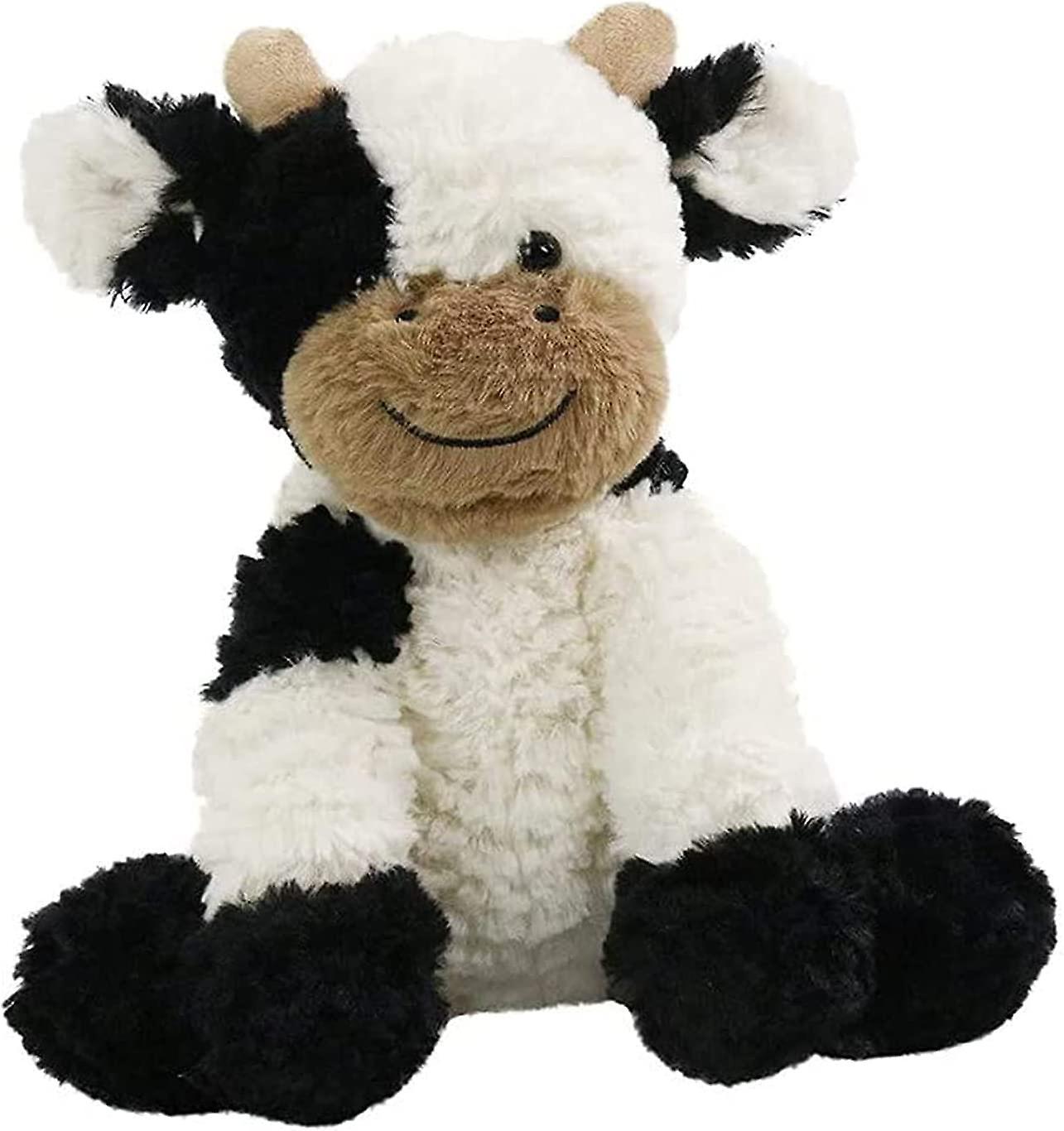 Heytea Cow Stuffed Animals Cute Adorable Soft Plush Cow Toy Great Birthday Gift for Kids 9 inches