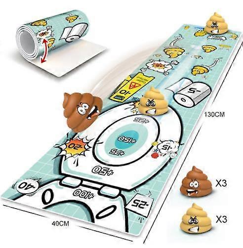 Unbrand Tabletop Curling Game,Shuffleboard Tabletop Games Family Fun Board Games for Kids and Adults Christmas Birthday Gifts for Boys Girls Poo