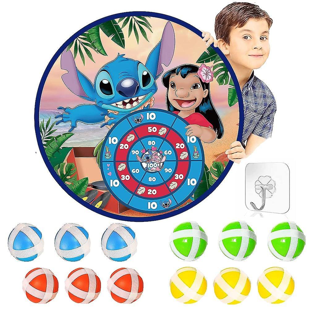 Jmstoruk Dart Board With 12 Sticky Balls And Hooks