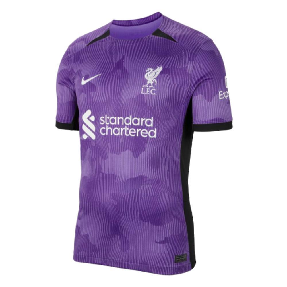 Nike 2023-2024 Liverpool Third Shirt Purple XL